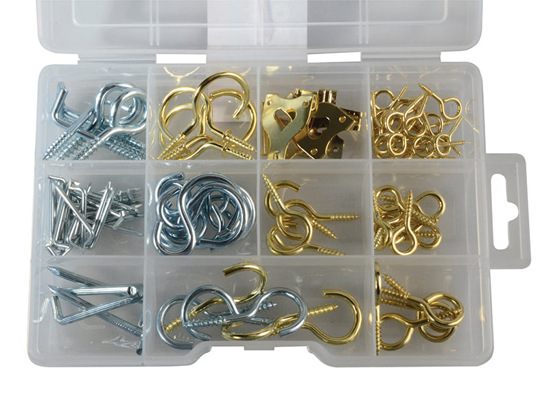 Hook & Screw Eye ForgePack Kit, 102 Piece                                       