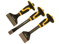 Chisel & Bolster, 3 Piece Set