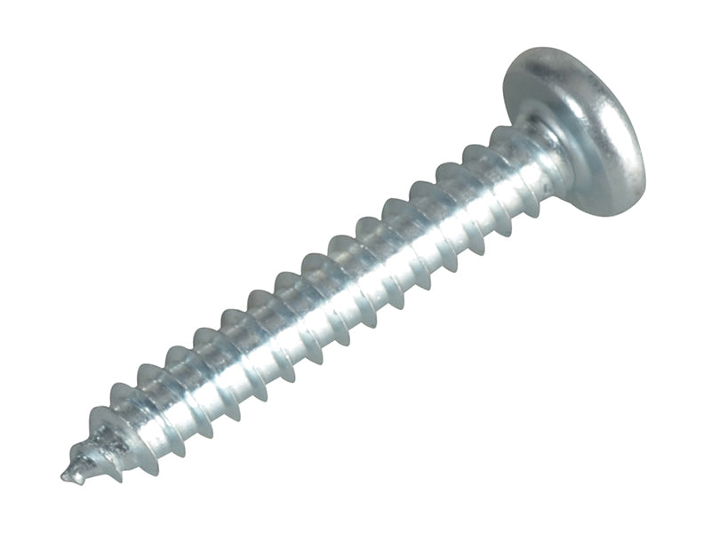 Self-Tapping Screw Pozi Compatible Pan Head ZP 1in x 8 ForgePack 25             