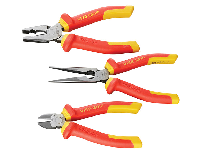 VDE 3pc Plier Set