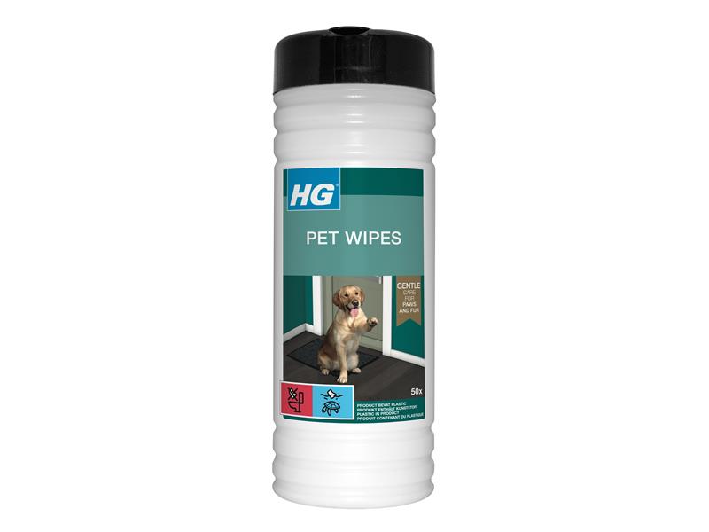 Pet Wipes Tub of 50                                                             