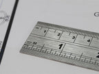 Steel Rule 1m / 39in x 30mm                                                     