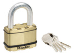 Excell™ Brass Finish 50mm Padlock 4-Pin