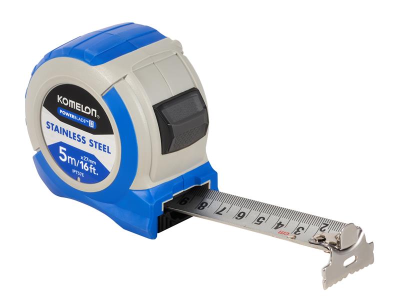 Stainless Steel PowerBlade™ Pocket Tape 5m/16ft (Width 27mm)                    