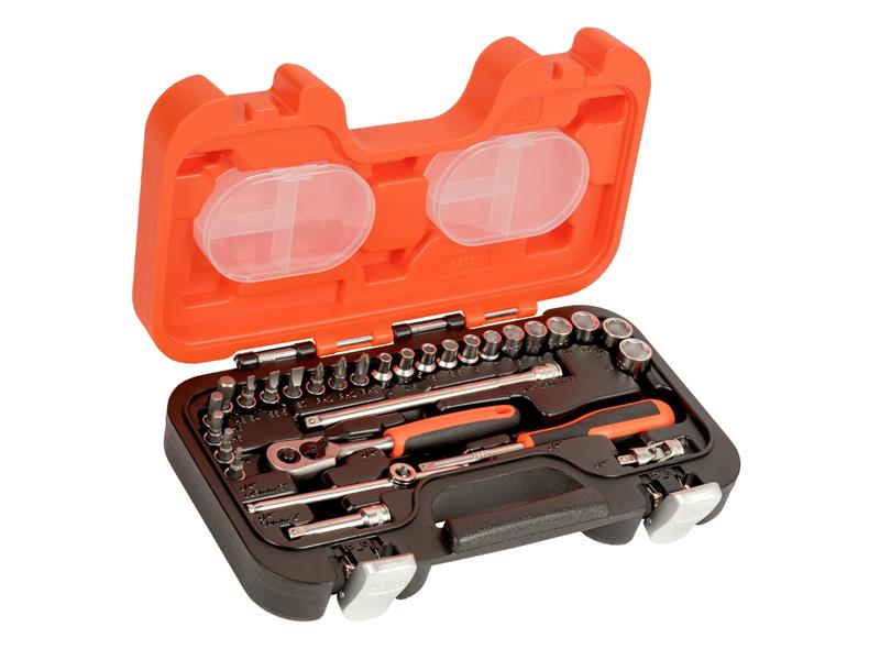 S290 1/4in Drive Socket Set, 29 Piece                                           