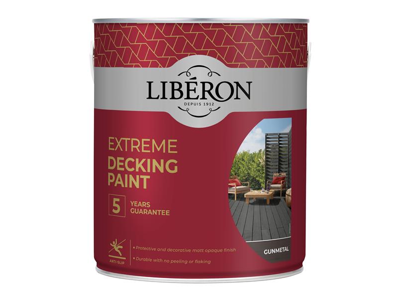 Extreme Decking Paint Gun Metal 2.5 litre