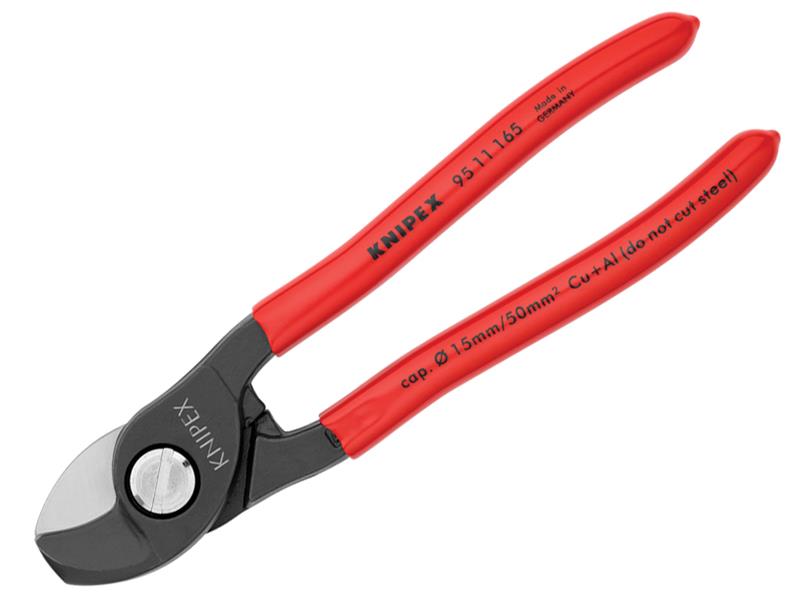 95 11 165 Cable Shears PVC Grip 165mm                                           