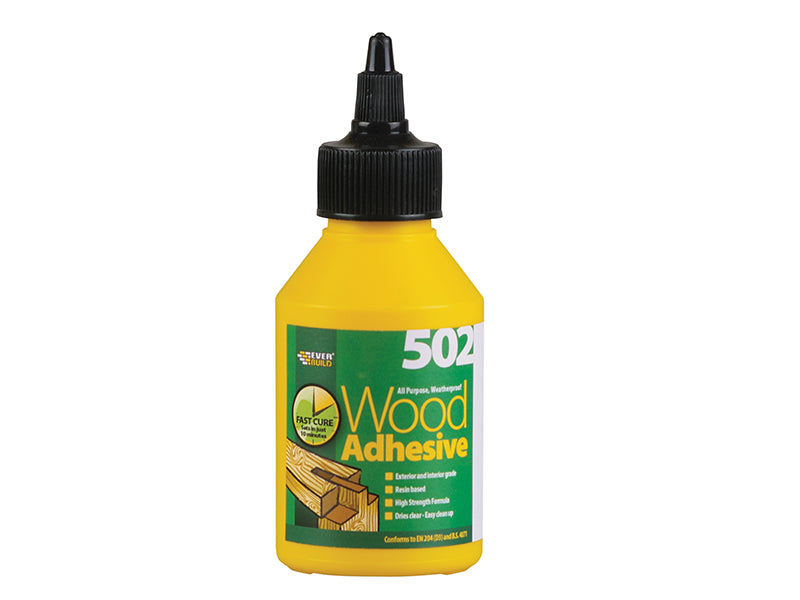502 All Purpose Weatherproof Wood Adhesive 125ml                                