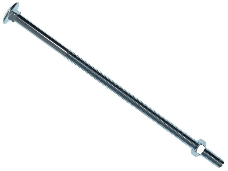 Cup Square Hex Bolt & Nut ZP M10 x 70mm Box 25