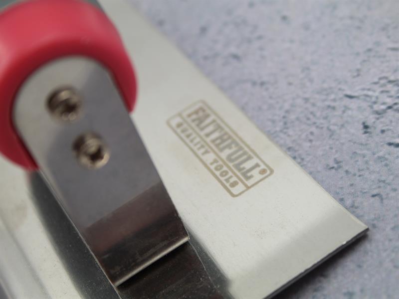 Edging Trowel Soft Grip Handle 6 x 3in                                          
