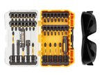 DT70740T FlexTorq Bit Set, 38 Piece + Safety Glasses                            