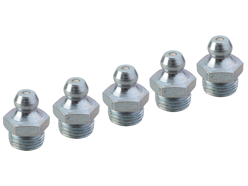 Grease Nipple Straight M8 x 1.25 (Pack 5)