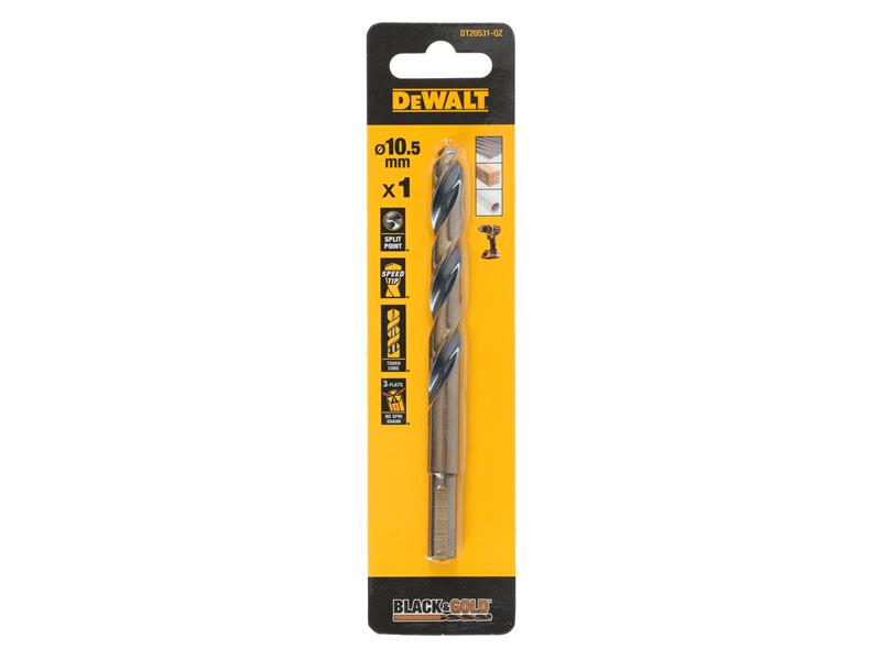 BLACK&GOLD HSS Drill Bit 10.5mm                                                 