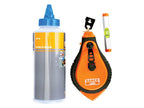 Blue Chalk, Chalk Line & Line Level Set                                         