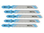 HSS Metal Cutting Jigsaw Blades Pack of 5 T118G                                 