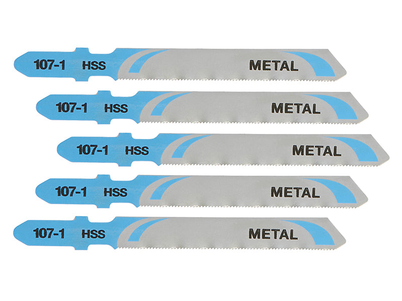 HSS Metal Cutting Jigsaw Blades Pack of 5 T118G                                 