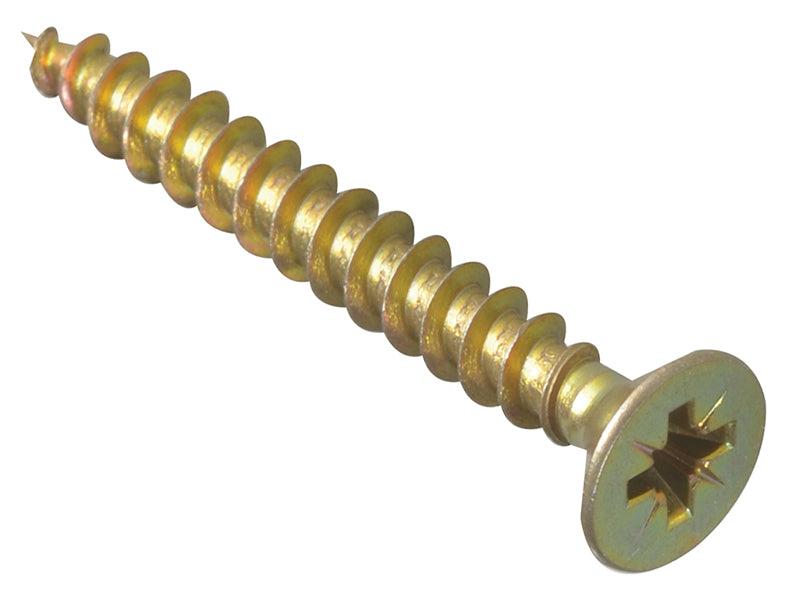 Multi-Purpose Pozi Compatible Screw CSK ST ZYP 6.0 x 90mm Box 100