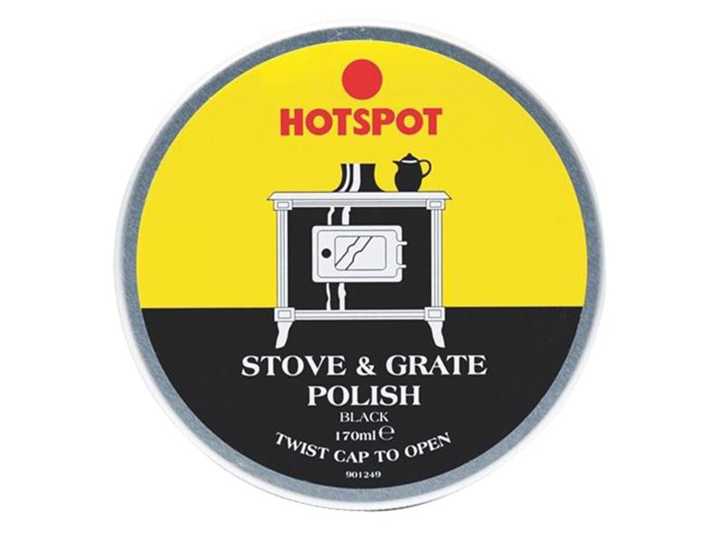 Black Stove & Grate Polish Tin 170g                                             