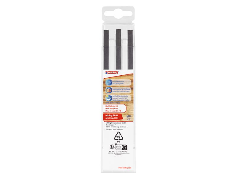 8891 Refill HB Lead Set, 6 Piece