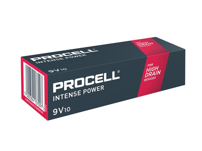D Cell PROCELL® Intense Alkaline Batteries (Pack 10)