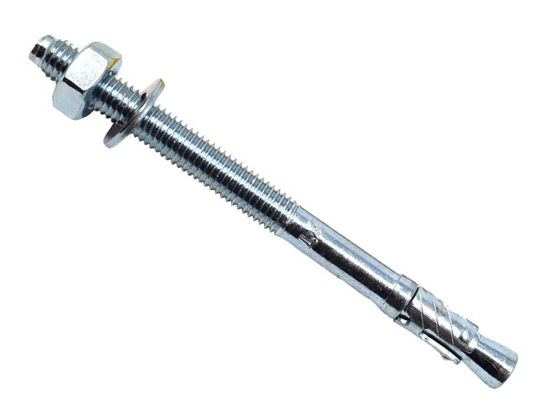 Zinc Plated Through Bolt M8 x 80mm (100)