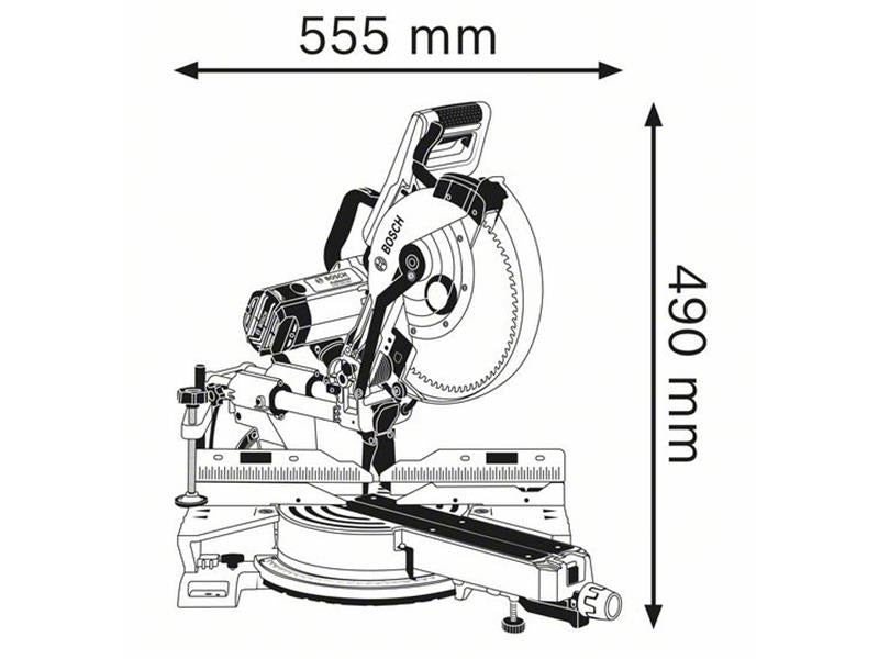 GCM 350-254 Professional Mitre Saw 1450W 110V                                   