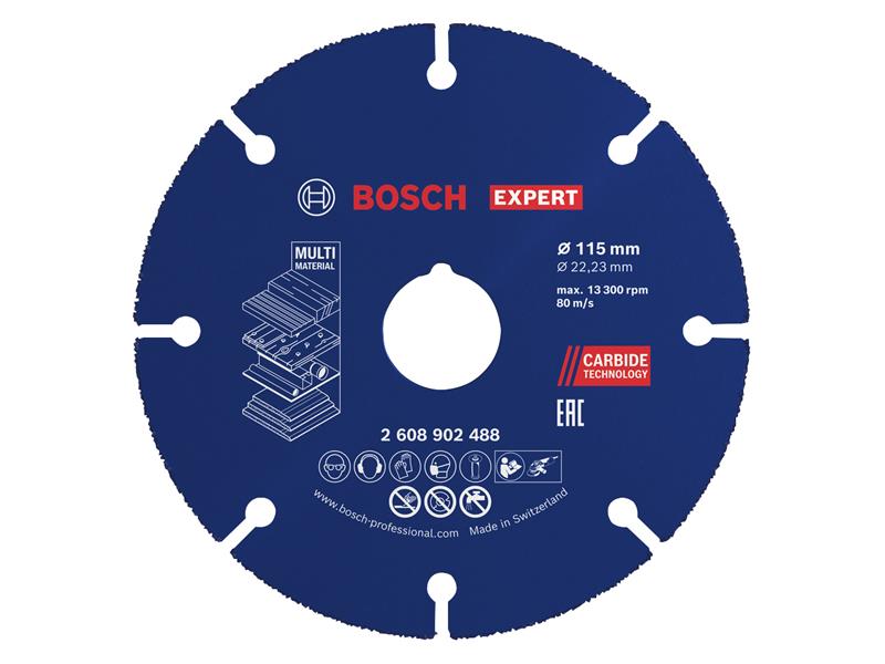 EXPERT Multi Material Carbide Cutting Disc 115mm