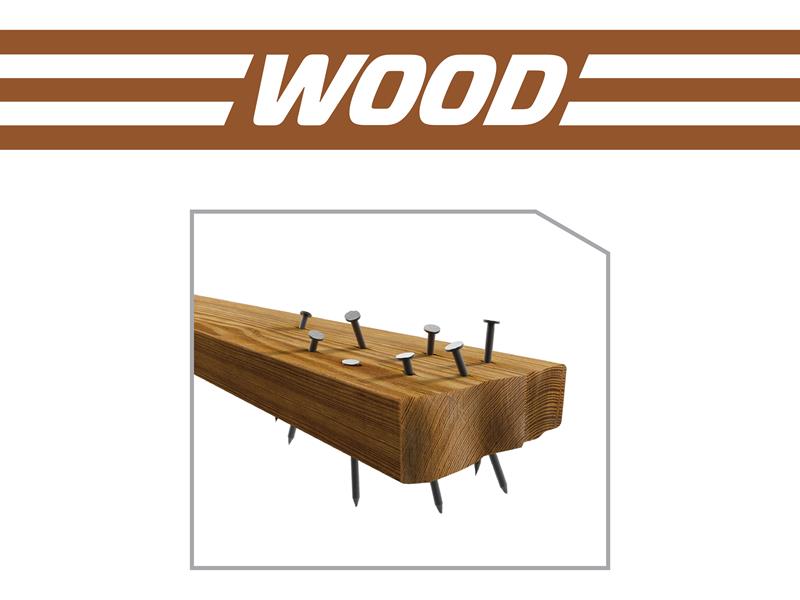 LumberWolf Reciprocating Saw Blade 305 x 19 x 1.3mm 6 TPI (Pack 5)