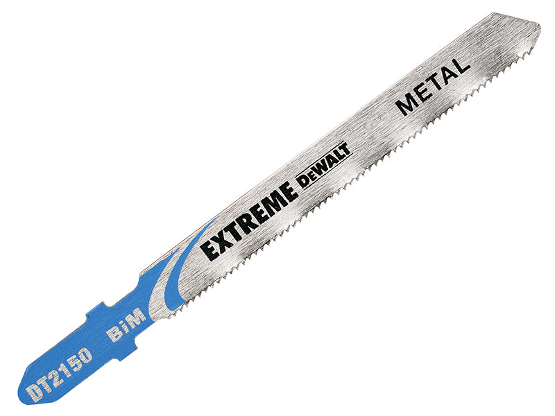 DT2150 EXTREME Metal Cutting Jigsaw Blades Pack of 3                            