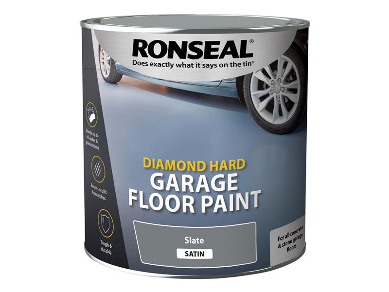 Diamond Hard Garage Floor Paint Tile Red 5 litre