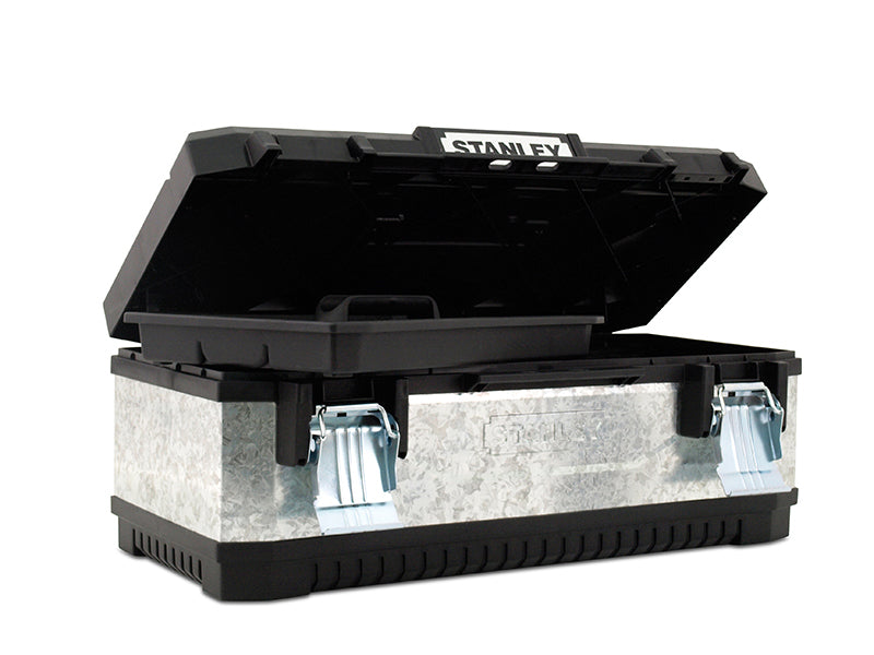 Galvanised Metal Toolbox 66cm (26in)