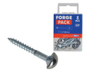 Mirror Screws, Chrome Domed Top, ZP
