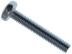 Machine Screw Pozi Compatible Pan Head ZP M6 x 50mm Box 25