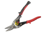 Yellow Aviation Snips & Holster Straight Cut 250mm (10in)