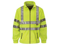 Hi-Vis Yellow Full Zip Fleece - XXL (50in)