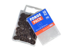 Pozi Compatible Cover Cap Dark Brown No.6-8 Forge Pack 50                       