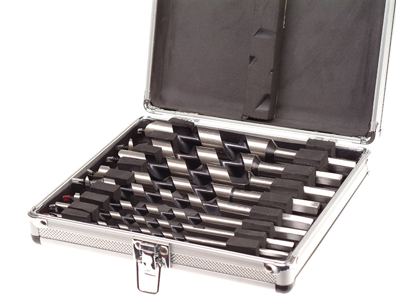 Combination Wood Auger Bit Set, 8 Piece                                         