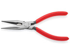 25 01 160 Snipe Nose Side Cutting Pliers  Plastic Coated Grip 160mm             