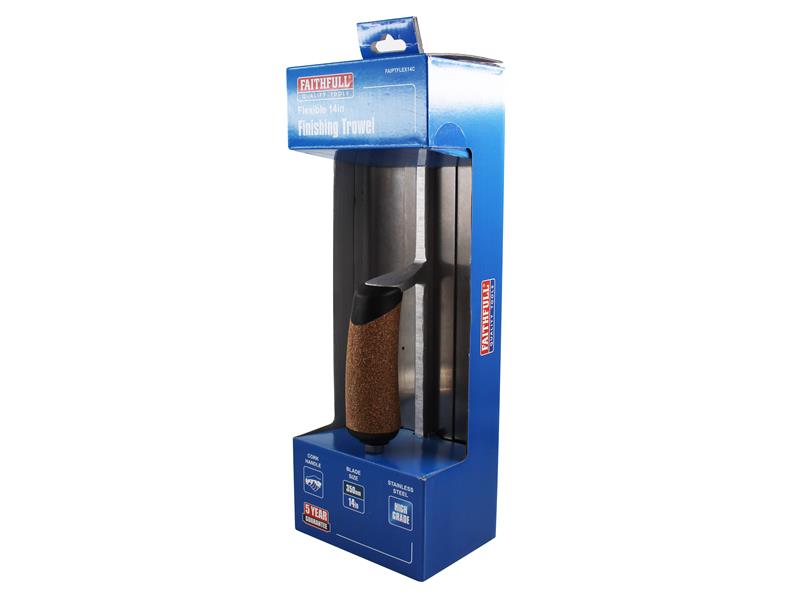 Flex Finishing Trowel with Cork Handle 350mm (14in)                             