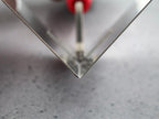 Internal Corner Trowel Stainless Steel Soft Grip Handle 4 x 3 x 3in             