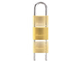 Solid Brass 50mm Padlock with Adjustable Shackle
