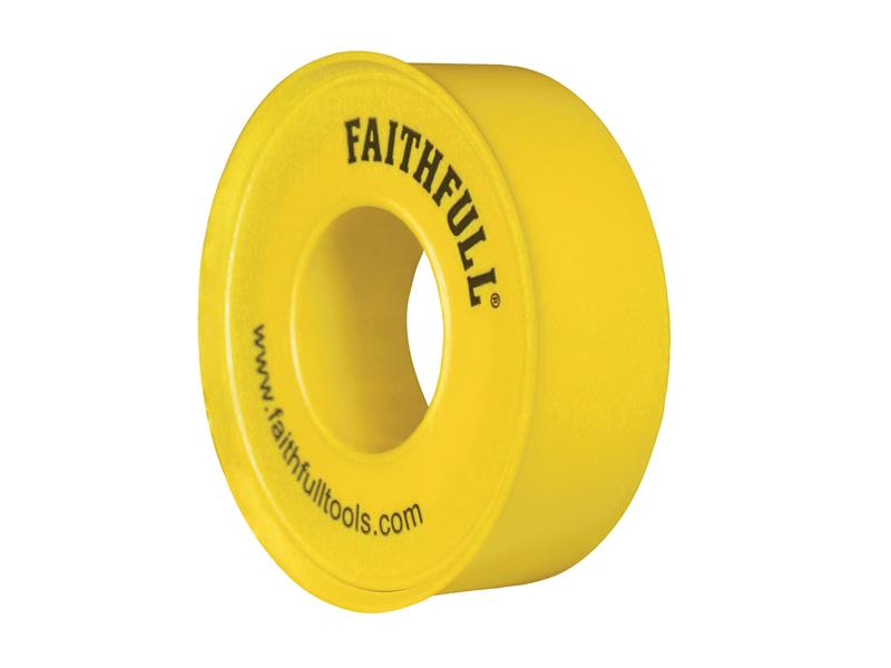 P.T.F.E Gas Tape 12mm x 5m White (Pack 10)                                      