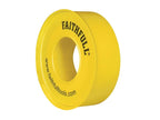 P.T.F.E Gas Tape 12mm x 5m White (Pack 10)                                      
