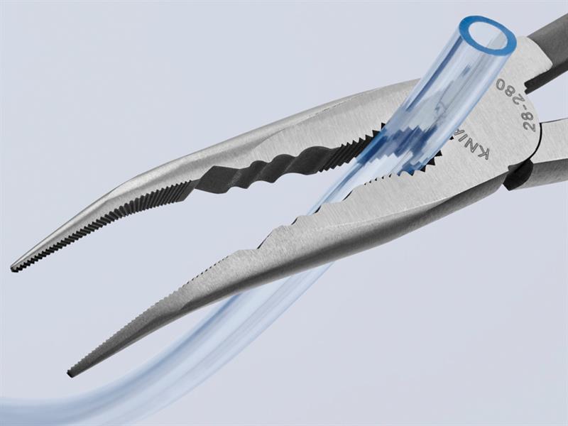 28 81 280 Long Reach Bent Needle Nose Pliers 280mm                              