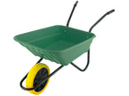 90L Pink Polypropylene Wheelbarrow - Puncture Proof