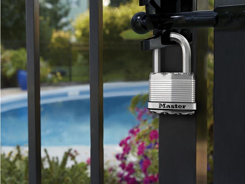 Excell™ Laminated Steel 50mm Padlock - 38mm Shackle - Keyed Alike x 3