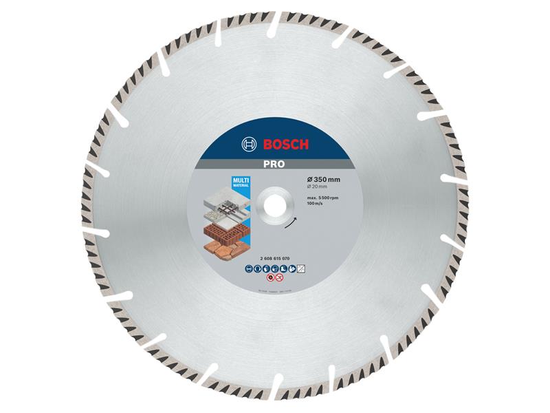 PRO Multi Material Diamond Cutting Disc 350 x 20mm                              
