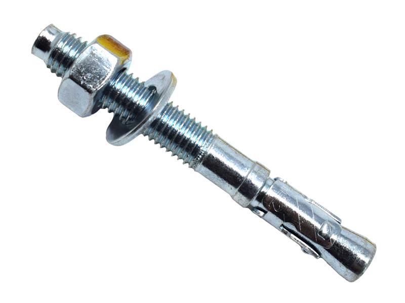 Zinc Plated Through Bolt M8 x 80mm (100)