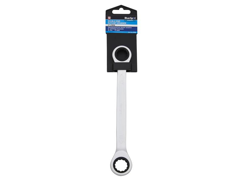 Double End Ratchet Spanner (17-19mm)                                            