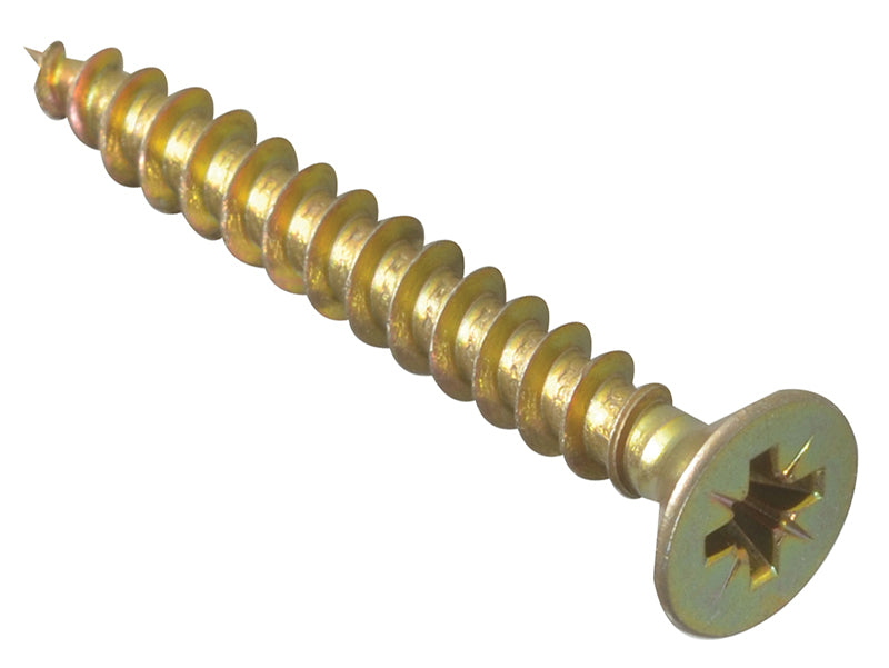Multi-Purpose Pozi Compatible Screw CSK ST ZYP 6.0 x 90mm Box 100